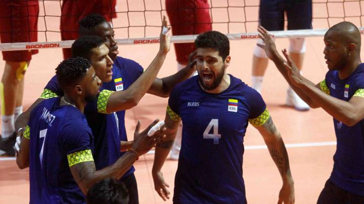 En vivo online Chile - Colombia, partido del Preolímpico Masculino de Voleibol a Tokio 2020, que se jugará hoy domingo 12 de enero en el Gran Arena Monticello, desde las 4:30 p.m.