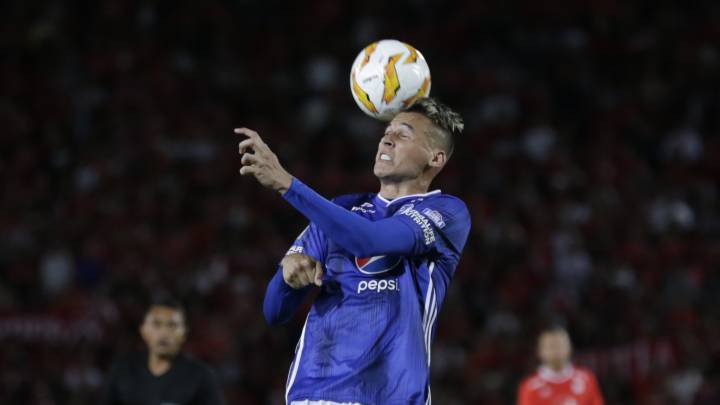Ayron del Valle, Pereira, Perlaza, Ospina y Vargas debutaron con Millonarios de Alberto Gamero ante América de Cali en el primer partido del Torneo ESPN