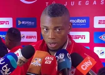 Jeisson Palacios debuta con Santa Fe en un buen partido