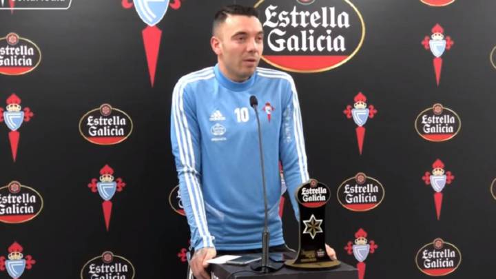 Iago Aspas destacó la experiencia de Jeison Murillo, que va a llegar al Celta.
