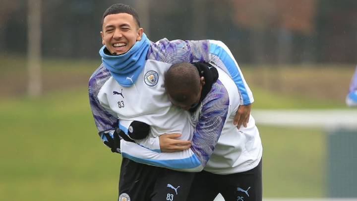 Ian Poveda, jugador de Manchester City