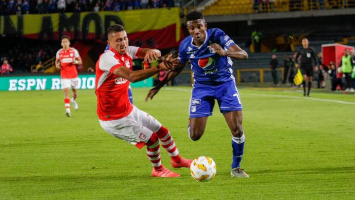 Clásico bogotano entre Santa Fe y Millonarios por el Torneo ESPN