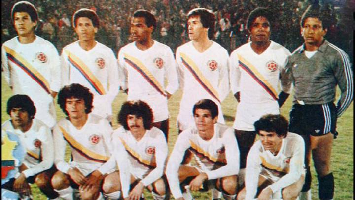 La Selección Colombia que disputó los Juegos Olímpicos Moscú 1980.