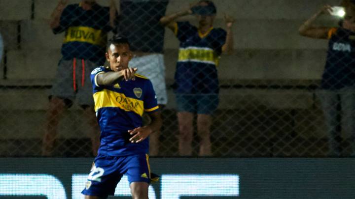 Sebastián Villa, atacante colombiano de Boca Juniors