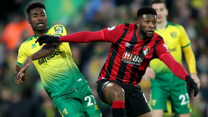 Jefferson Lerma llegó a 50 partidos en Premier League
