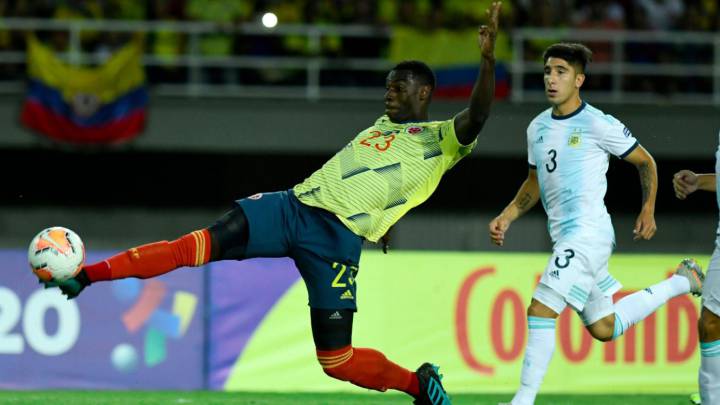 La Selección Colombia Sub 23 comenzó su participación en el Preolímpico de la categoría ante la Selección de Argentina en el Hernán Ramírez Villegas