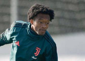 Cuadrado, baja en el entrenamiento de Juventus