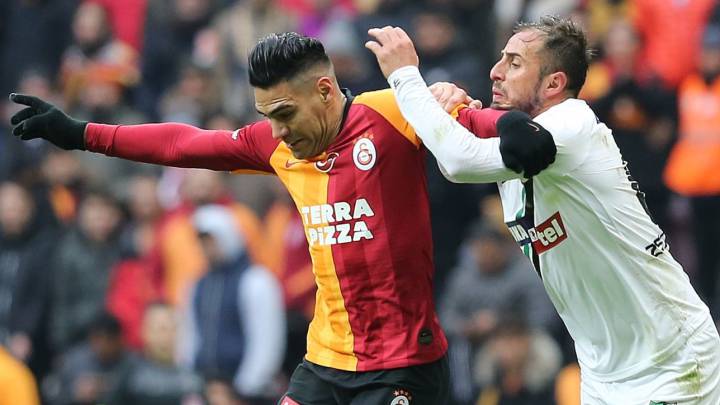 Falcao García llegó a cuatro goles con Galatasaray en Superliga Turca