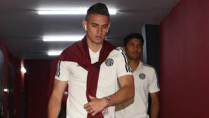 Rafael Santos Borré, delantero de River Plate