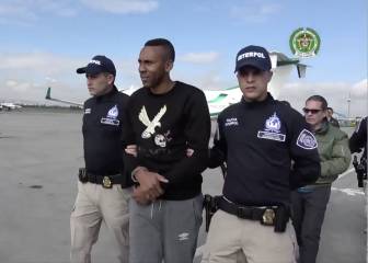 El momento en que Jhon Viáfara es extraditado