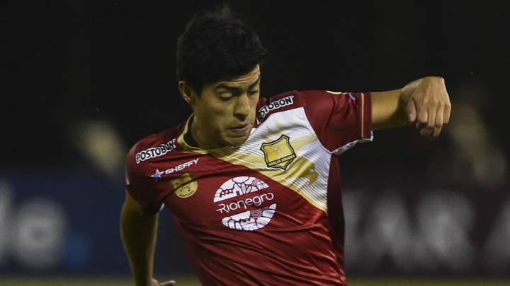 Kevin Salazar, en su etapa con Rionegro Águilas