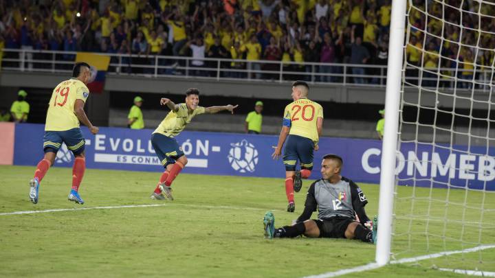 Colombia 2 – 1 Venezuela: Resultado, resumen y goles