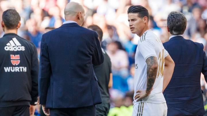 James entra en la convocatoria del Real Madrid para enfrentar a Real Zaragoza