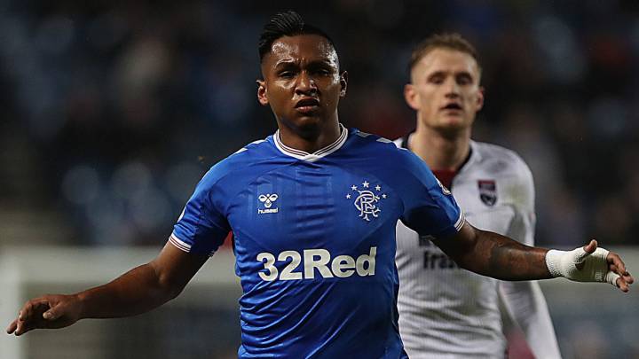 El carro de Alfredo Morelos es inspeccionado por la policía de Escocia por presunto atentado