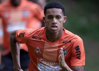 Dylan Borrero, inconforme con su debut con Atlético Mineiro