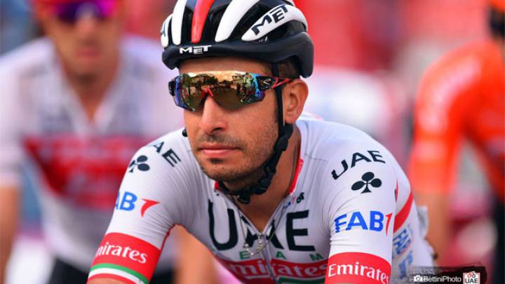 Fabio Aru es uno de los ciclistas extranjeros que estará en el Tour Colombia con el equipo UAE Emirates con los colombianos Henao, Ardila, Muñoz y Molano