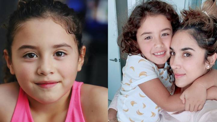 Salome Rodríguez, hija de James Rodríguez