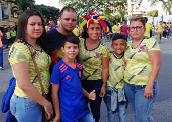La 'tricolor' se toma las calles de una Bucaramanga optimista