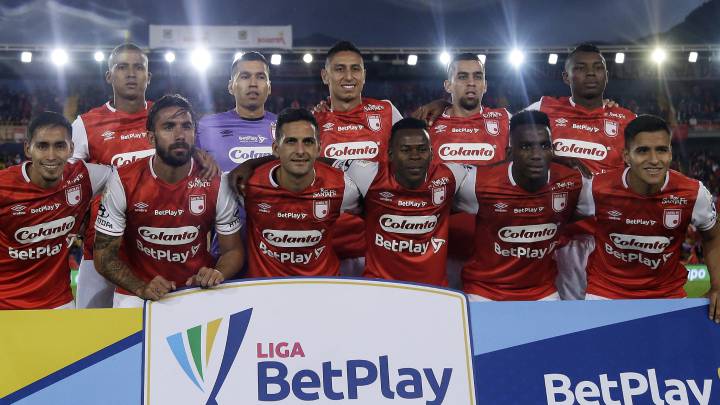 Nómina de Santa Fe en el partido ante Envigado por la Liga BetPlay