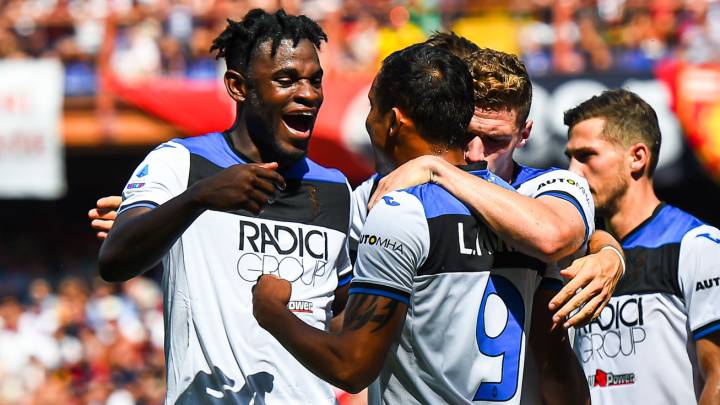 Duván Zapata y Luis Muriel están cerca de superar a Cruz y Crespo en Serie A