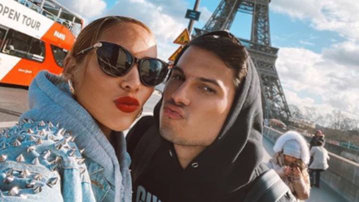 Luisa Fernanda W y Pipe Bueno, llevan su amor a París