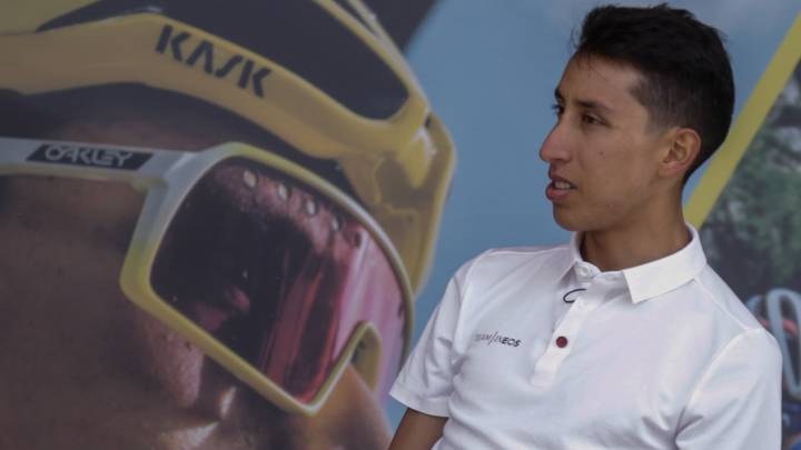 Egan Bernal, ciclista del INEOS