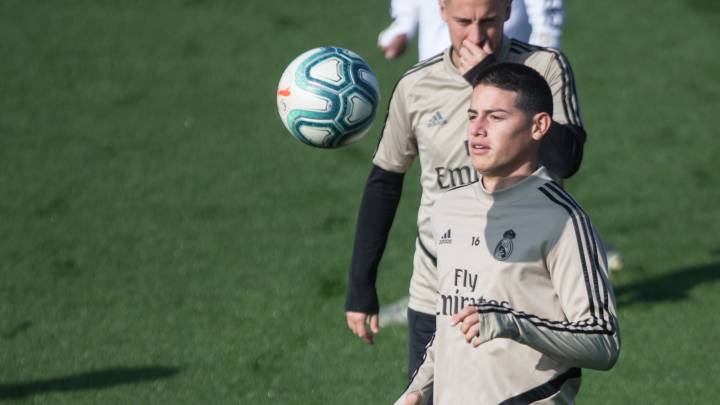 James Rodríguez no fue convocado para el partido ante el Celta