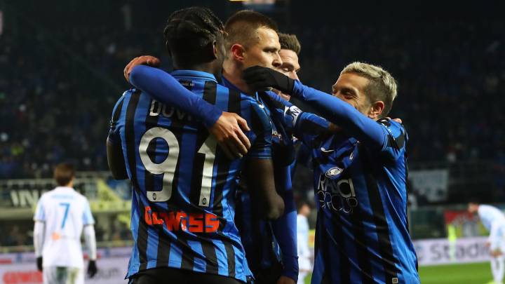 Atalanta con Duván Zapata y Luis Fernando Muriel se impuso sobre la Roma en la fecha 24 de la Serie A