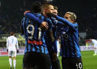 Duván titular y Muriel con minutos en victoria de Atalanta