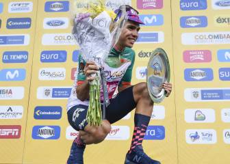 Un podio 'Manzana Postobón' en el Tour Colombia