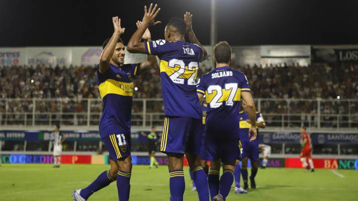 Boca Juniors goleó 4-0 a Central Córdoba por la Superliga Argentina