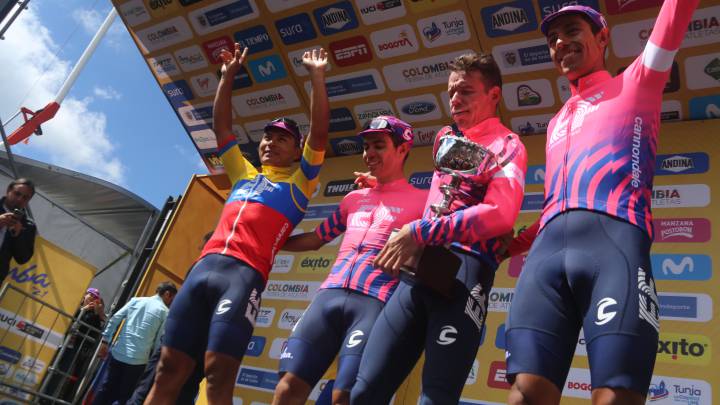 El Tour Colombia 2.1 edición 2020 terminó en el alto el Verjón en la ciudad de Bogotá con el triunfo en la general de Sergio Andrés Higuita.