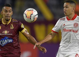 Tolima empata con Inter en la ida de Libertadores