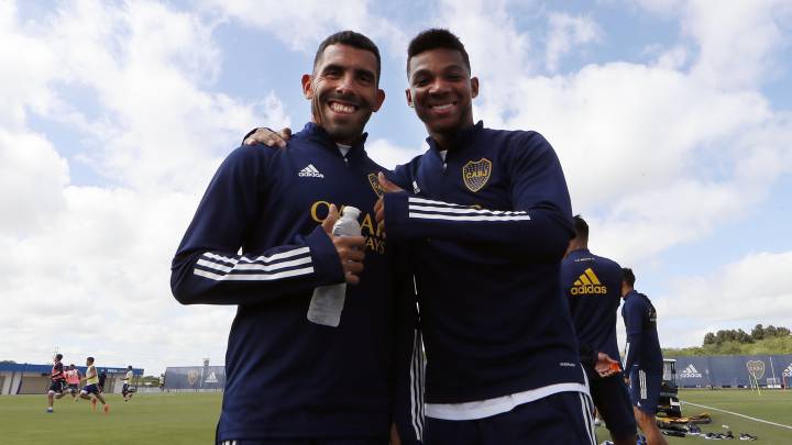 Frank Fabra, el elegido por la hinchada de Boca Juniors para patear los penales.