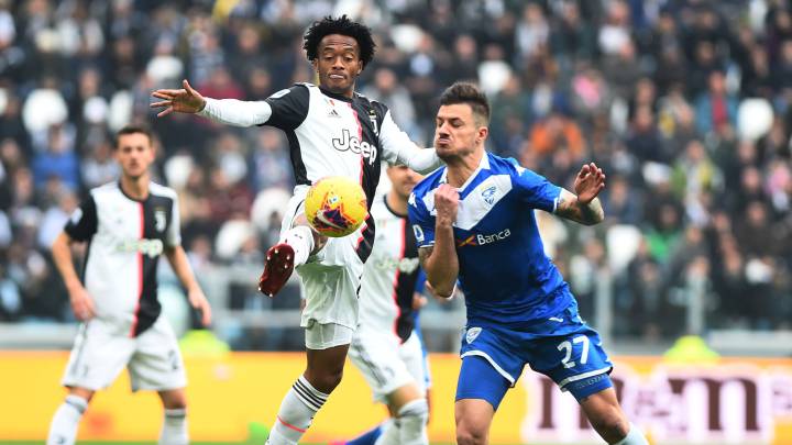 Juan Cuadrado, destacado por la prensa italiana.