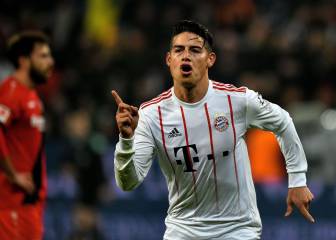 Gol de James, entre los mejores de los latinos en la Bundesliga