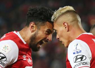 Santa Fe vence a América en el Campín en noche de Valdés