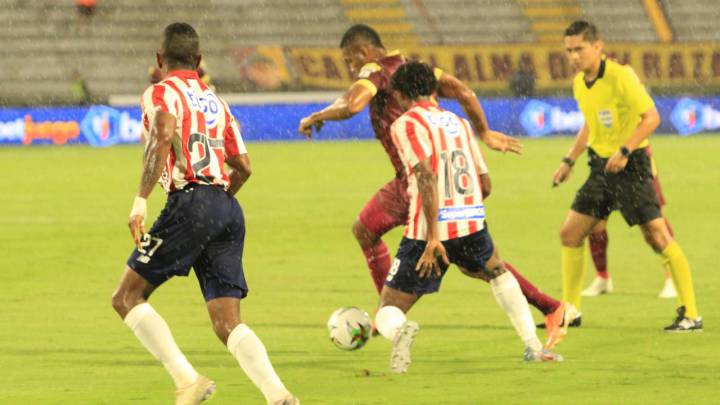 En vivo Tolima – Junior, partido de la fecha 6 de la Liga BetPlay, que se reanuda en el estadio Manuel Murillo Toro a partir de las 9:30 a.m.