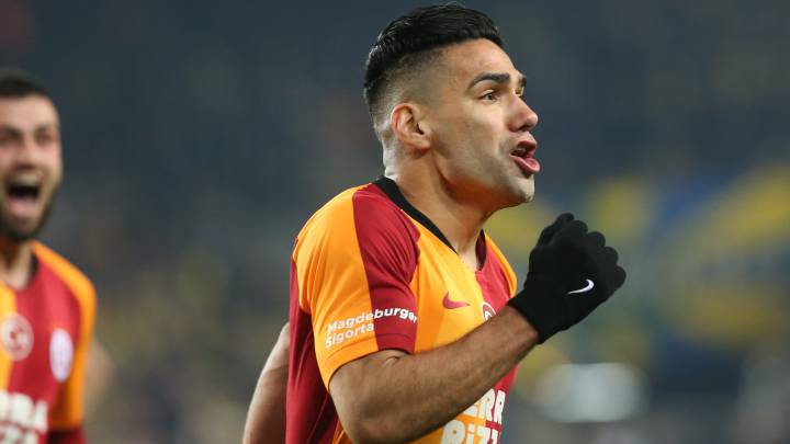 Falcao García es el amuleto del Galatasaray en la temporada.