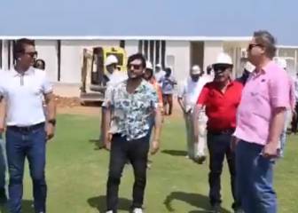 Así fue la visita de la FCF a la nueva sede deportiva
