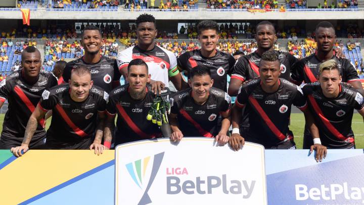 Formación de Cúcuta Deportivo para un partido de la Liga BetPlay