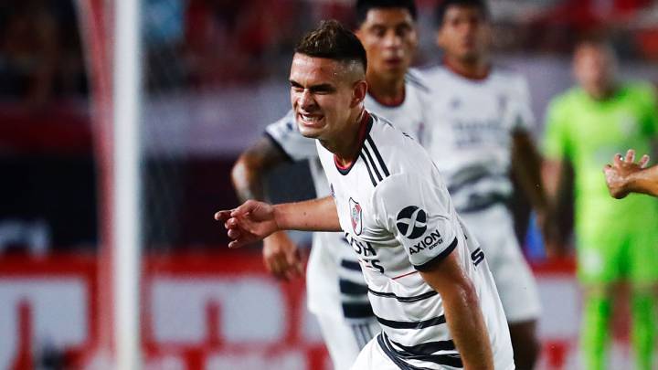 Opciones de Gallardo para reemplazar a Rafael Santos Borré.