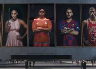 Gisela Robledo, en comercial con Messi, Jordan, Bolt y Serena