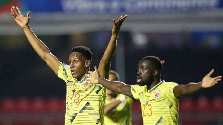 Yerry Mina y Davinson Sánchez los mejores de la Selección Colombia