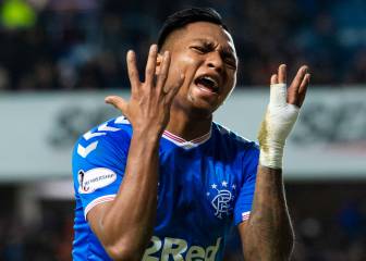Preocupación en Rangers por la falta de gol de Morelos