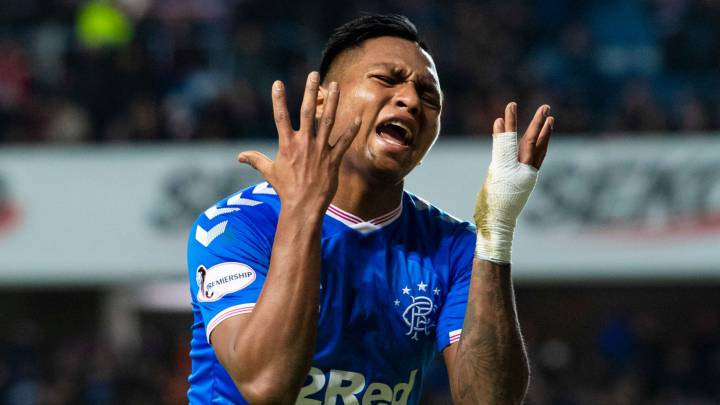 Alfredo Morelos, delantero de Rangers