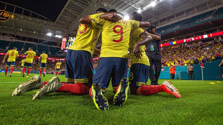 Goleador de Colombia en lo que va de 2020