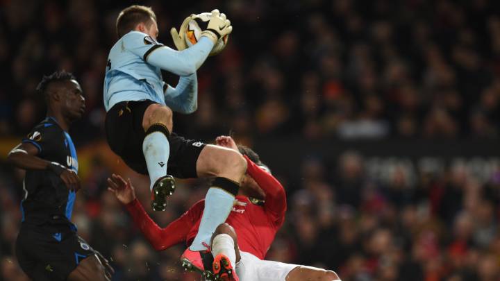 Manchester United - Brujas en vivo: Europa League, en directo