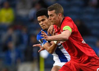 Lesión y eliminación de Díaz con Porto en Europa League
