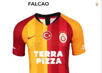 Subastan camiseta que utilizó Falcao ante Fenerbahce